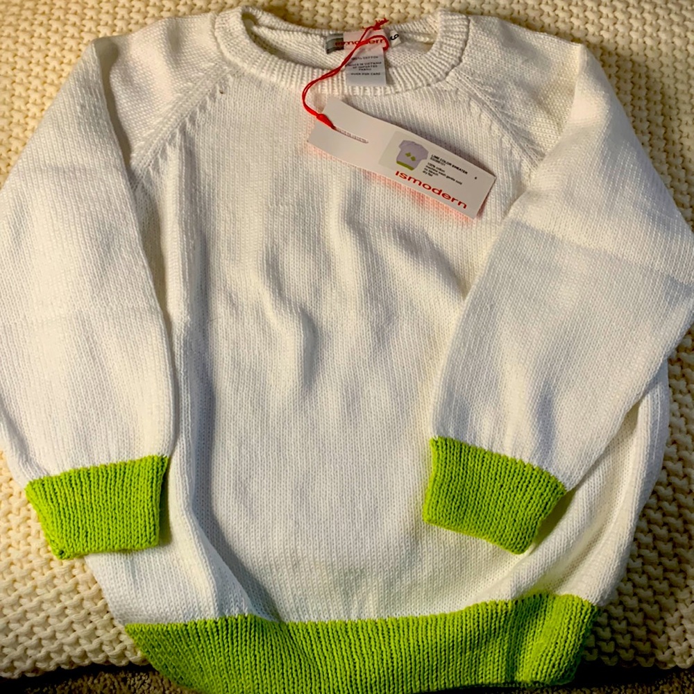 Children’s Cotton Sweater / Pullover Knit Sz 6